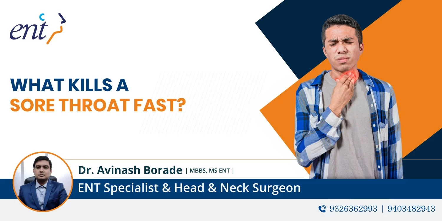 What Kills a Sore Throat Fast?